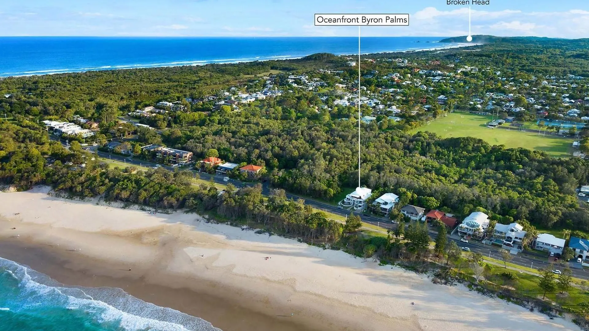 Oceanfront Byron Palms - 2 Bedroom Main דירה ביירון ביי