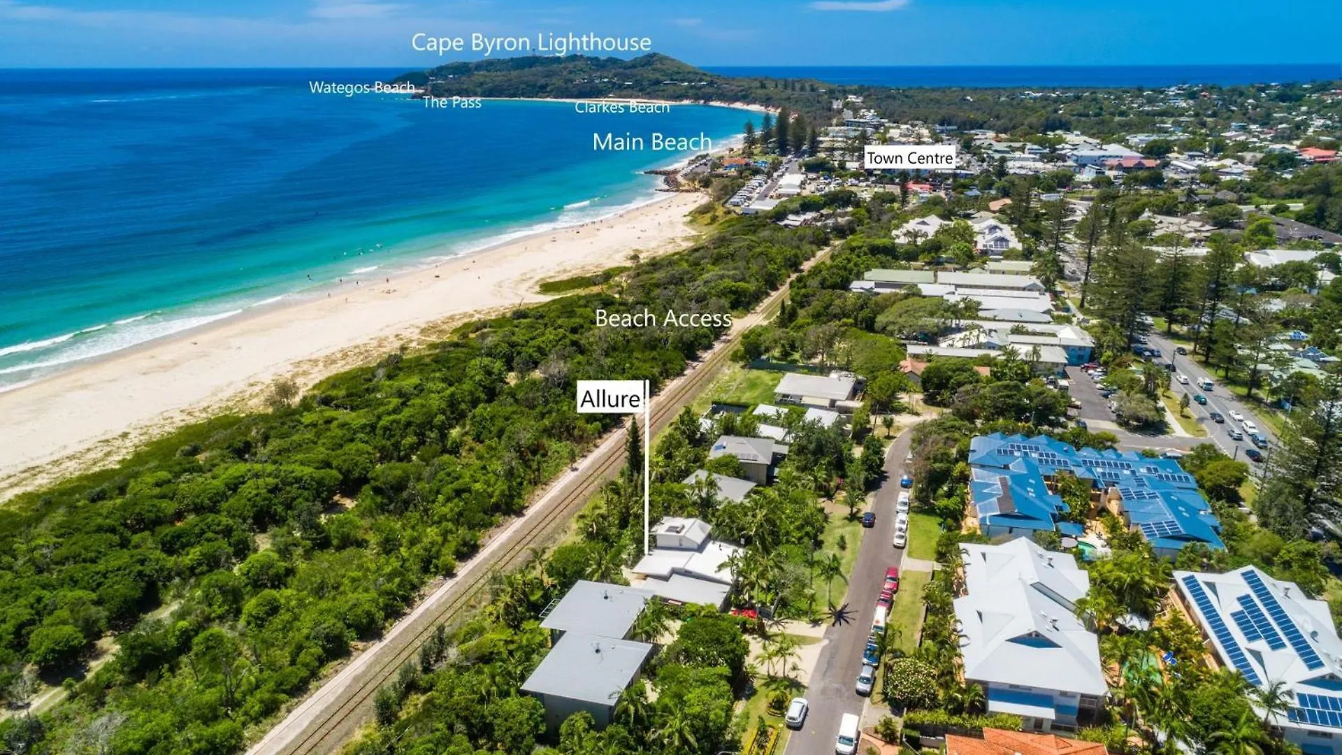Сasa de vacaciones A Perfect - Allure Byron Bay
