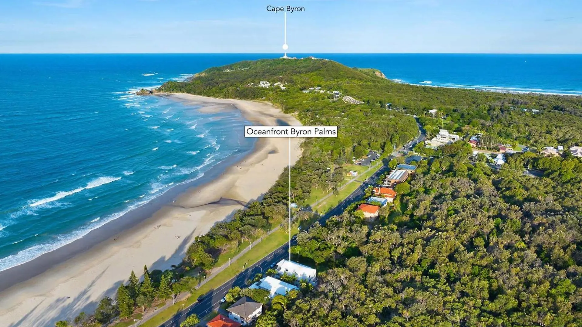 Oceanfront Byron Palms - 2 Bedroom Main شقة